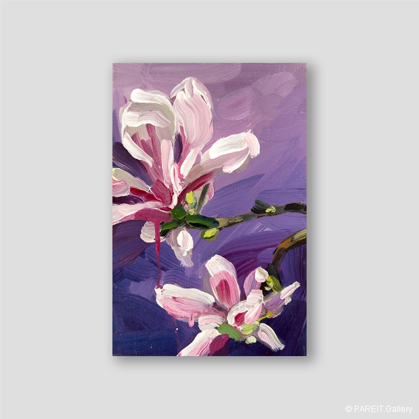 DE VLIEGHER Alice - Magnolia II purple